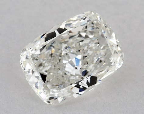 GIA 1.50 Carat G-SI1 Very Good Cut Cushion Modified Diamond
